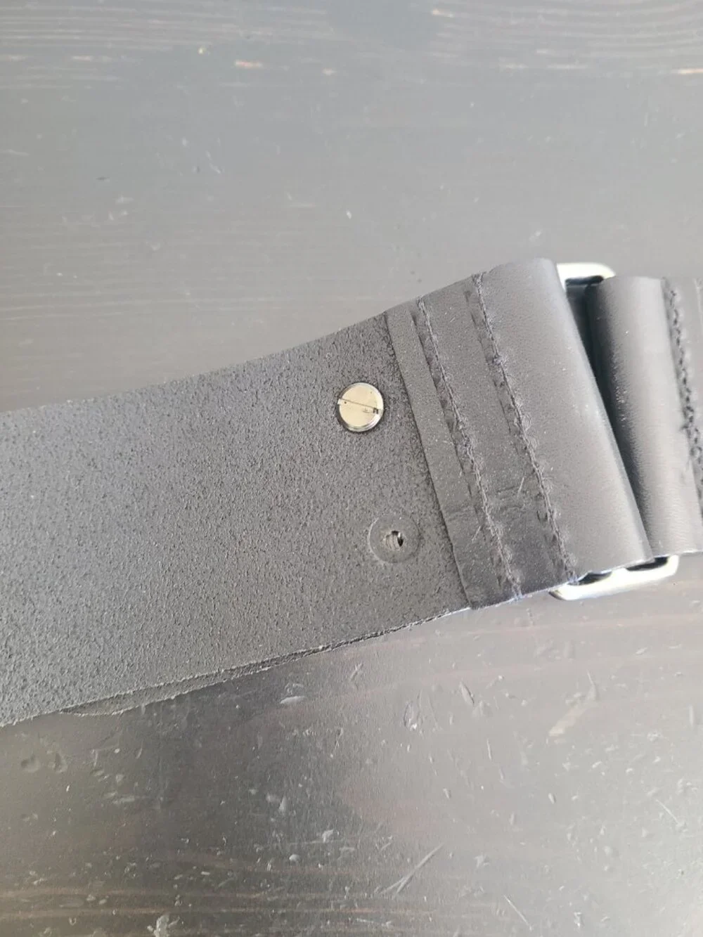 Burberry Women's Leather Belt Black size 1